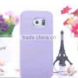 Solid Color Soft Tpu Glossy Smartphone Case for Samsung S6 thumbnail-5