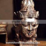 Southeast Resistant Household Resin Bronze Buddha Head thumbnail-2