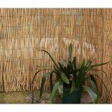 Bamboo Style Rolled Woven Reed Fence for Garden Decoration