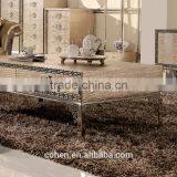 B106 Foshan Stylish Mdf Cabinet Stainless Steel Center Coffee Table/modern Furniture thumbnail-5