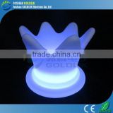 Computer Control Outdoor Decorative Chess Pieces LED Light up Queen Crown