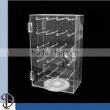 Acrylic Hooks Counter Top Display Cabinet thumbnail-1