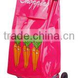 Stair Climbing Collapsible Rolling Shopping Grocery Laundry Utility Cart Trolley thumbnail-1