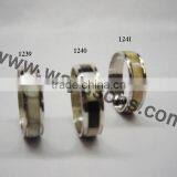 SILVER NAPKIN RING | Standing Aluminum Napkin Rings thumbnail-2