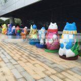 Outdoor Fiberglass Panda Sculpture thumbnail-1
