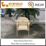 China Traditional 4 Rip Pe Rattan Dining Arm Chair thumbnail-3
