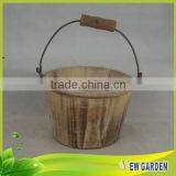 China Different Types Wooden Garden Flower Pot By Handicraft thumbnail-5