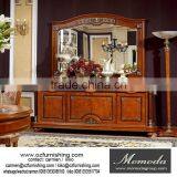 YB29 Factory Directly Sale Wine Cabinet Antique Wooden Glass Wine Cabinet and TV Stand in One Set thumbnail-5