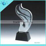 Best-selling Crescent Crystal Awards Can Add Your Logo or Words thumbnail-4