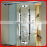 Stainless Steel Glass Door Pull Handle Art Deco Style Doors thumbnail-2