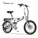 36V 10AH LED Display PAS System 250W 20 Inch Folding Electric Bike thumbnail-5