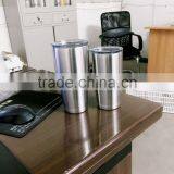 Vacuum Insulated Stainless Steel 30 Ounce Tumbler ye ti Style Travel Coffee Mug With Lid thumbnail-2