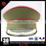 Miltary Embroidered Peaked Caps/custom Military Officers Visor Caps thumbnail-3