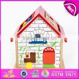 2017 New Design Funny Toy Children Wooden Multi Activity Cube W12D049 thumbnail-3