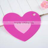 Custom Silicone Coasters Heart Shaped Colorful Silicone Pot Coaster thumbnail-6