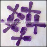 Cheap Violet Plastic Ice Cream Mini Spoons Disposable Wedding Birthday Party Factory Price,custom Plastic Spoons Manfuacturer thumbnail-1
