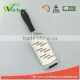 WCEG17 New Design Grater Manual Grater ETCHING GRATER Vegetable Kitchen Graters With TPR Handle thumbnail-4