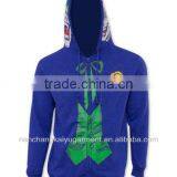 The Joker Faces Purple Zip-Up Hoodie Sweatshirt thumbnail-1