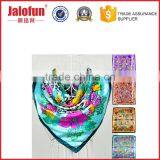 Promotion Gift Custom Knitted Digital Printing Personalized Silk Scarf thumbnail-5