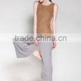New Arrival Loose House Rayon Night Pants for Girls Wholesale thumbnail-3