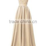 Long Chiffon Gown Bridesmaid Dress Formal Evening Cocktail Party Prom Dress