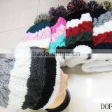 Fashion Most Popular 100%acrylic Crochet Knitted Stripe Hot Cap for Winter in Stock Now! thumbnail-6