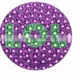 Ice Cream Rhinestone Sticker Custom Bling Design Gemstone Sticker With Glitter Self Adhesive PET Film For Hot Sale thumbnail-5
