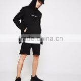 Sweatshirt With Custom Printed Slogan And Hood Mens Pullover Hip Hop Style Sweatshirt 70% Cotton 30% Polyester Main Fabric Hoody thumbnail-5