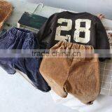 2-7 Years Wholesale 2017 New Stylish Boys Velvet Pants Fashion Autumn Solid Colors Boys Long Pants thumbnail-4