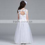 2017 New Design Baby Girl Wedding Dress Lace Hollowed Out Wedding Dress thumbnail-3