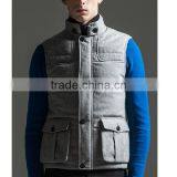 2015 Good After-Sales Spring OEM Men Cotton Vest thumbnail-3
