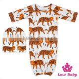 Lovebaby Organic Winter Baby Sleeping Bag Soft FAUX SUEDE Printed Pineapple Baby Product Pajamas thumbnail-4