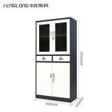 4 Glass Door With 2 Drawer Filing Cabinet Made in China thumbnail-2