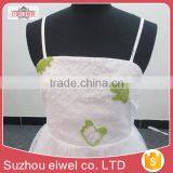 Spaghetti Strap White Flower Girl Dress Patterns Free thumbnail-3