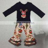 Baby Clothes Clothing Set Stones Decoration Christmas Turkey Wholesale Children Clothes thumbnail-1