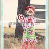 2017 New Design Children's Outfits Online Baby Boutique Wholesale Clothing Sets Persnickety Remake Valentine Day Girls Clothing thumbnail-1