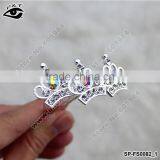 Crown Design Rhinestone Pins U Shaped Hair Pins Bridal Wedding Hair Style thumbnail-1
