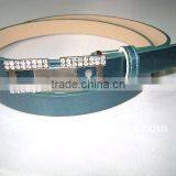 Fashion Women Belt With Rhinestone Buckle thumbnail-1