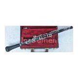 Ebony Powder Cupronickel / Silver Plated OBOE , Children Woodwind Musical Instruments thumbnail-1