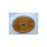 Plastic Rattan Fruit Basket, Fruit Tray,home Accessories thumbnail-1
