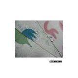 Sell 100% Polyester Printed and Embossed Fabric