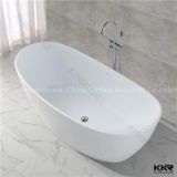 Solid surface resin cheap freestanding bathtub
