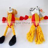 YangZhou Toys Factory Supply Plush Pet Rope Toy thumbnail-1