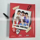 Fashionable Promotional Surface Cover Flashing Led Book Light With Button