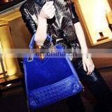Latest Handbag Rivets Leather Women Handbags Ladies 2016 thumbnail-6
