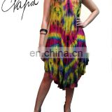 Bohemian clothing,Hippy ,Hip Hop , Reggae style Tiedye Colorful Dress
