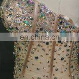 2014 Factory Directly Supply Sexy High Grade Luxury Formal Beaded Evening Dress thumbnail-5