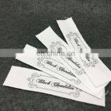 Garment Woven Label/tag/customized Clothing Silk Screen Label Printing