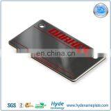 New Technique Etched Stainless Steel Emblem Sticker Badge With Various Color Filled thumbnail-2