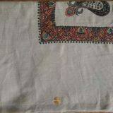 Arab Wool Embroidery Scarf / Arab Scarf / Arab Wool Acrylic Embroidery Scarf / Muslim Hijab Scarf